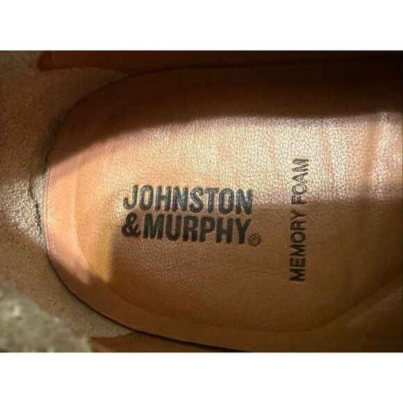 Johnston & Murphy Men\'s 13 Memory Foam Cap Toe Loafers Black Leather Dress Shoe main image 4